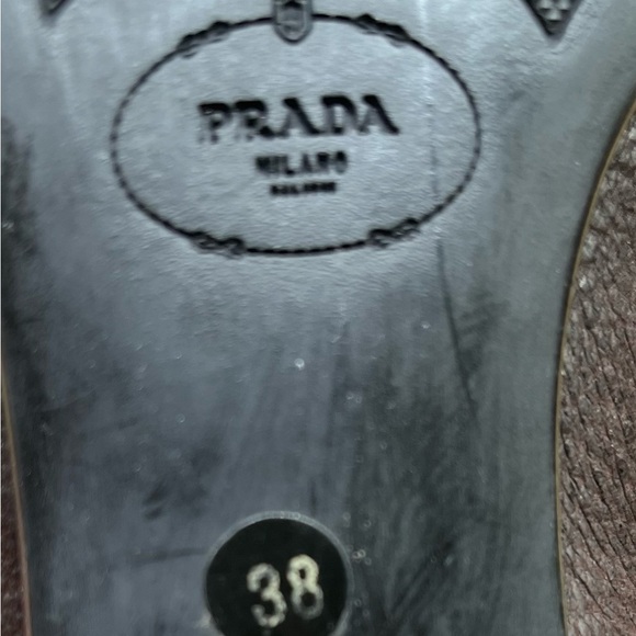 Prada Brown Leather Ankle Boots. Size 38 US 8 - Picture 12 of 12